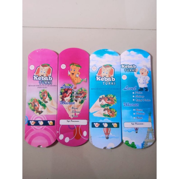 

kemasan kebab / kertas kebab / bungkus kebab / karton kebab