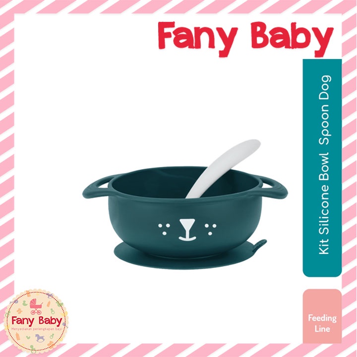 BABYMOOV KIT SILICONE BOWL SPOON