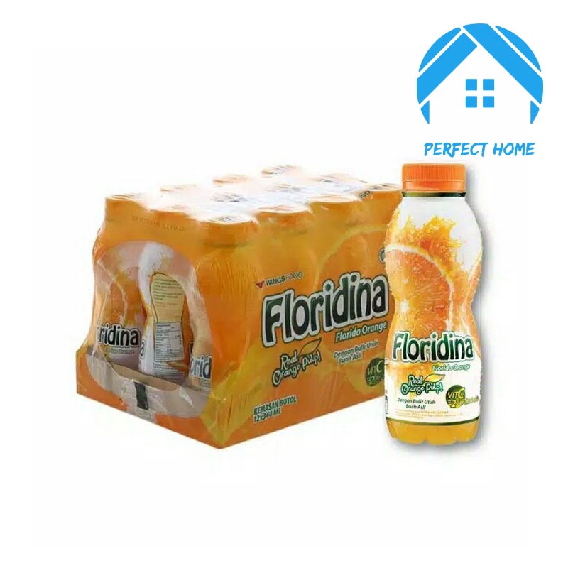 

FLORIDINA MINUMAN RASA JERUK 350ML 1 DUS = 12 PCS [PERFECTHOME]