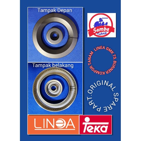 BURNER KOMPOR TANAM LINEA / TEKA GMK 73