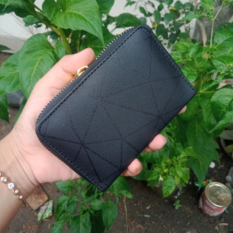 DOMPET KARTU UANG 9 SLOT RESLETING GOLD KUAT
