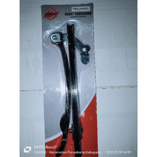 karet / lidah tensioner jupiter zb