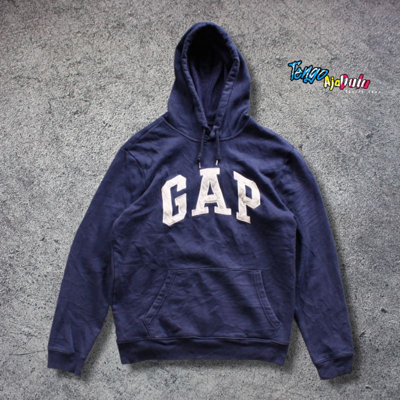 (2pcs) Hoodie GAP Navy + Celana Pendek Cargo Dickes Second