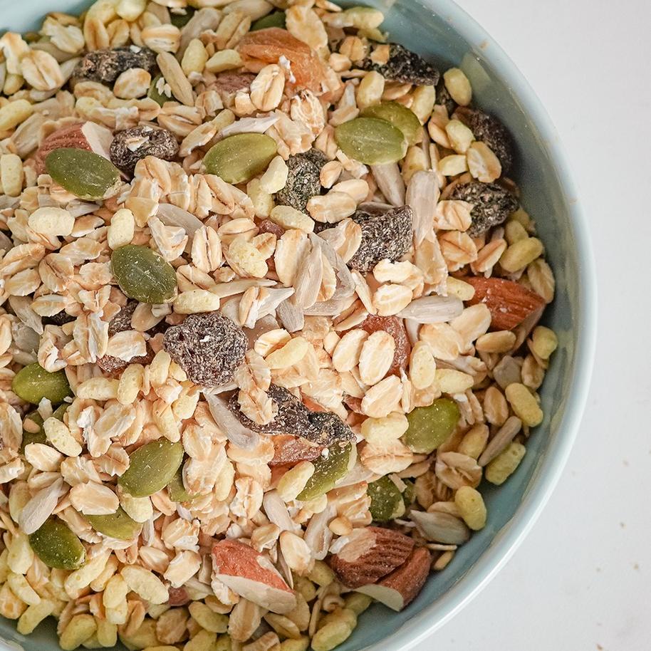 

12.12 MALL Muesli 1 Kg Safiya Sereal Sehat Makanan Ringan - Muesli Plan Sereal Diet Premium !!!