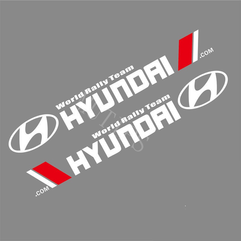 Hyundai 2Pcs Body Mobil Pintu Samping Anti Air Stiker Penutup Lecet Untuk Atoz i20 Trajet H1 i10 Getz Aksen Kona Santa Fe