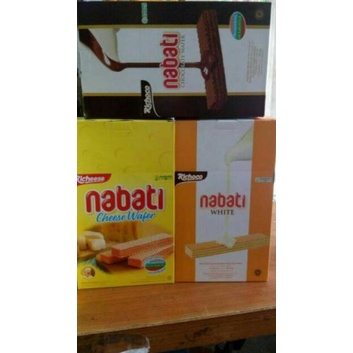 

ㅭ Richeese Nabati wafer Keju/Choco isi 20pc/kotak ↪