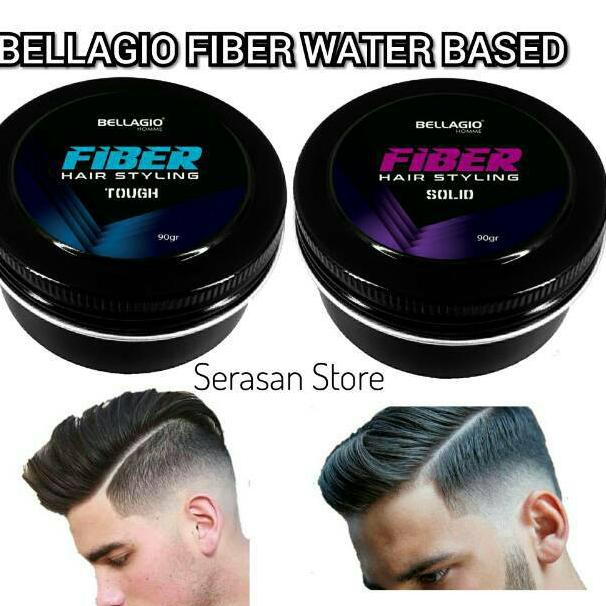 PROMO Bellagio Fiber Hair Styling 90 Gram/Bellagio Pomade/Bellagio Clay/Parfum Belagio/Pomade Murah 