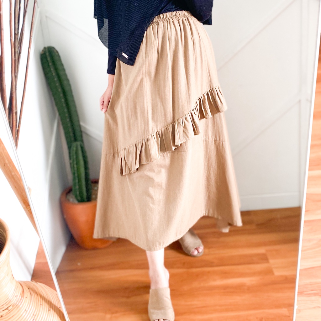 AIDHA SKIRT - rok murah / skirt murah / rok panjang / rok wanita / rok / basic skirt / skirt