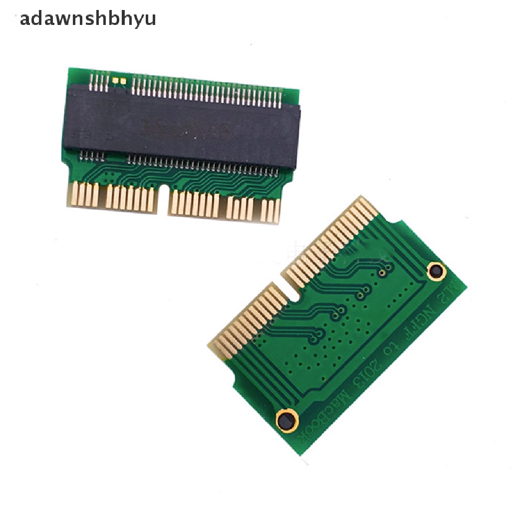 Adawnshbhyu M2 SSD Adapter NVME Untuk MacBook AIR A1465 A1466 MacBook Pro A1398 A1502 ID