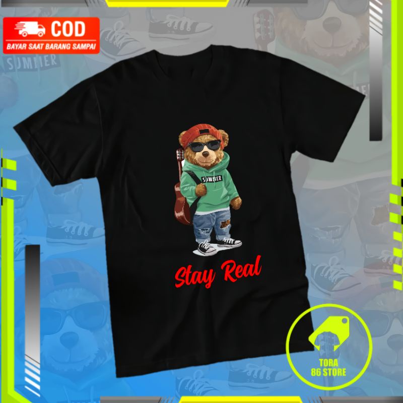 kaos pria wanita boneka viral
