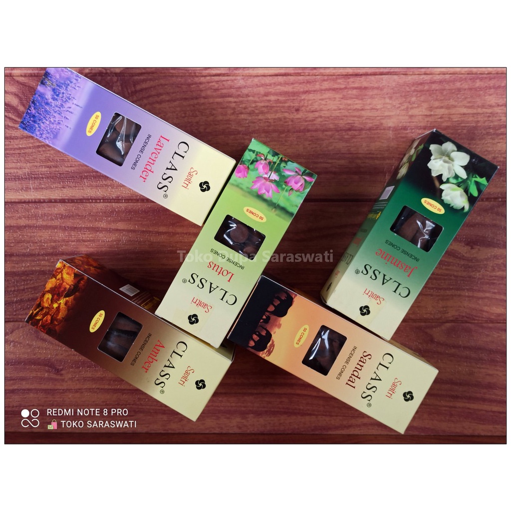 Hio Dupa Kerucut Class Aroma Lotus Isi 50 Cones Super