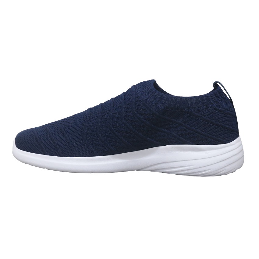 Precise Flexnit Itzel M1 Sepatu Sneakers Slip On - Navy/White