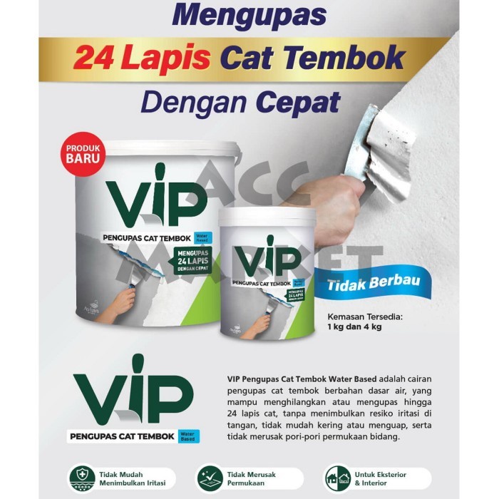 Paint Remover 4kg Cat Tembok Pembersih Penghapus