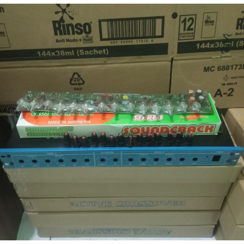 kit crossover 4 way soundcrak plus box