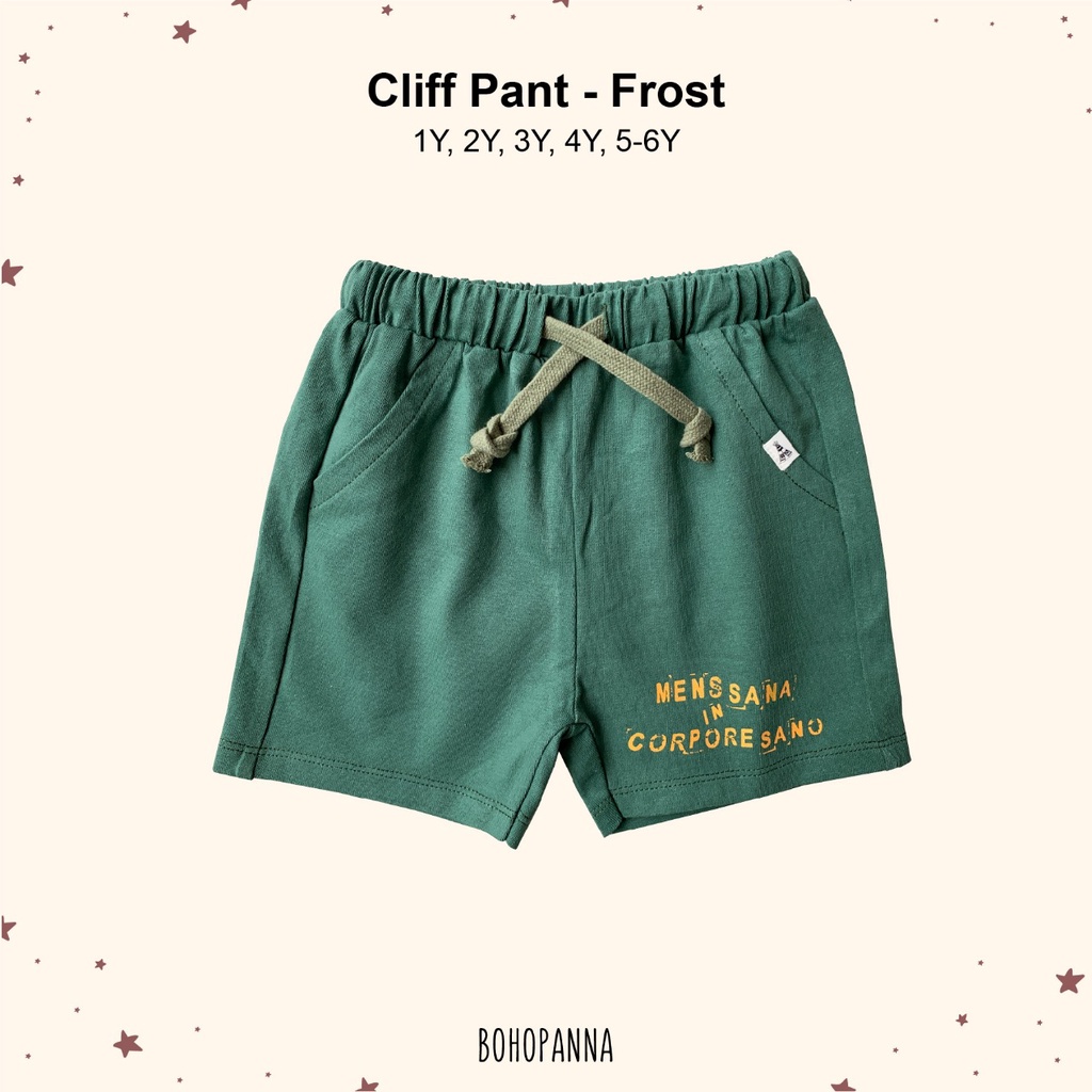 Bohopanna Cliff Pant - Celana Pendek Anak 1-4 tahun