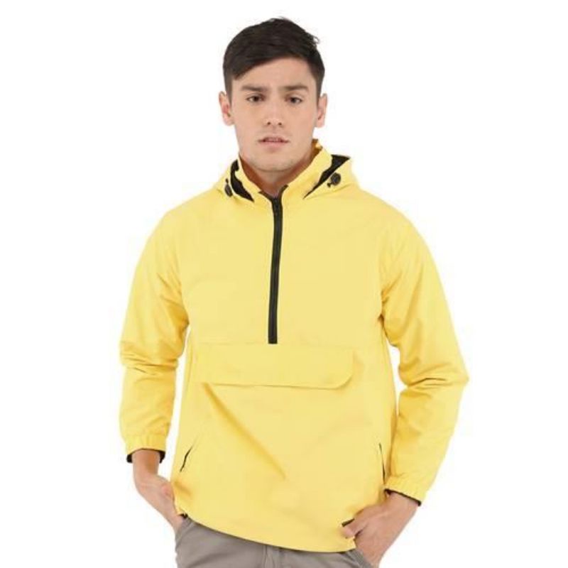 Jaket Pria Parasut Cagoule Waterproof Anti Hujan