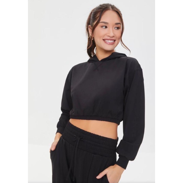 Forever21 Hooded Crop Top (new album)