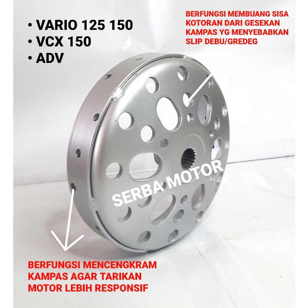 MANGKOK GANDA CVT HONDA VARIO PCX ADV ORIGINAL CUSTOM ANTI GREDEG