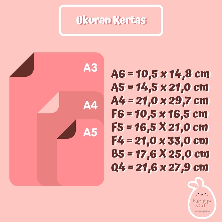 

Kertas Paper Book 57 gsm A4 F4 Jios pokoke BA