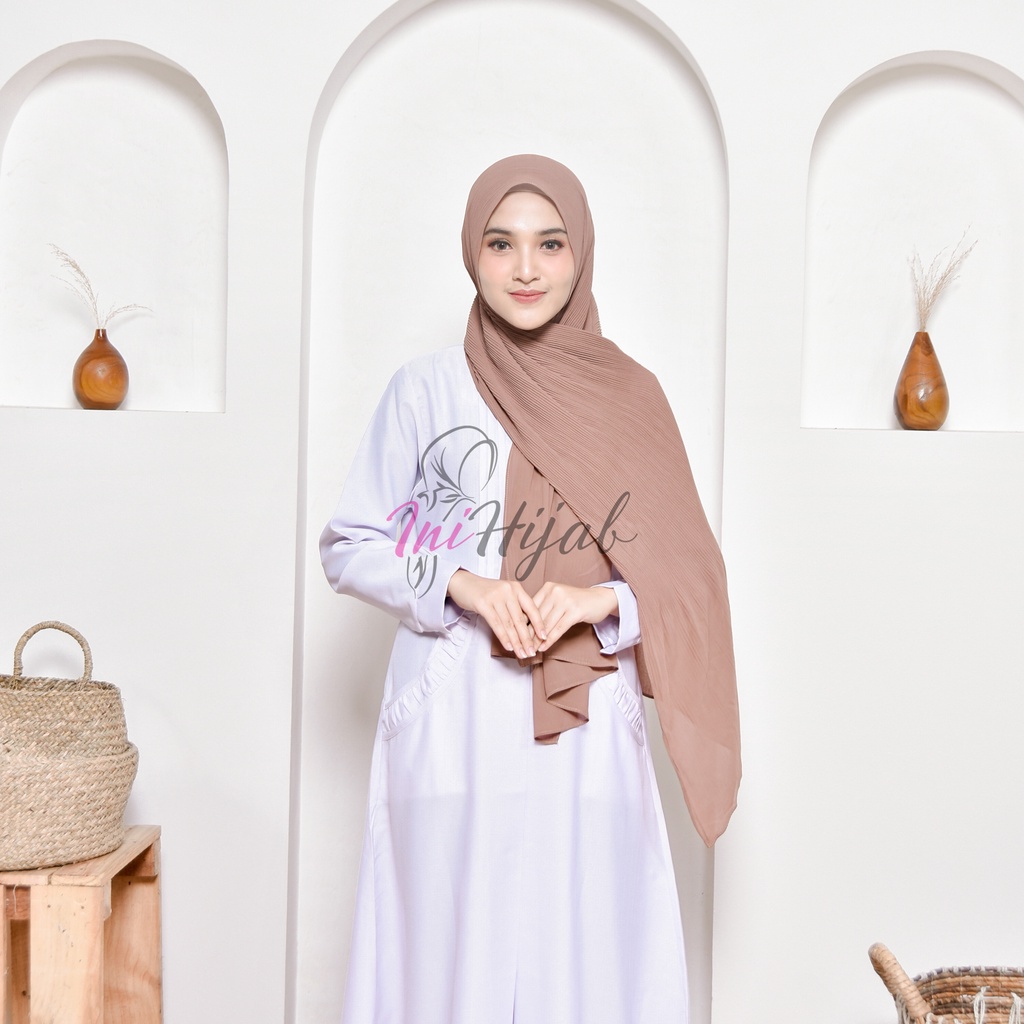 Ini HIjab - Pasmina Plisket ( Non full plisket )