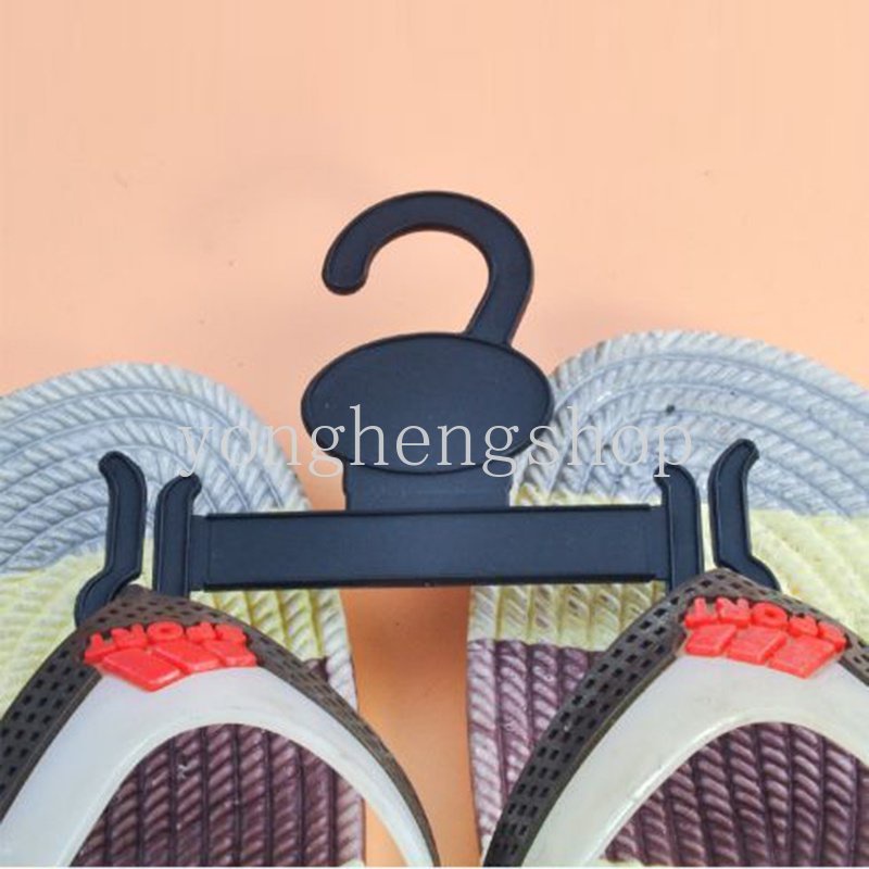 10pcs /set Flip Flop Tahan Lama Gantungan Sandal Sendal Shoe Hook Portable Praktis Display Sepatu Pengering Rak Sepatu