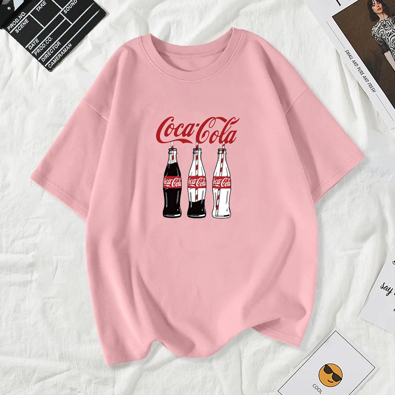 MYSTIQUE.ID-BAJU KAOS COCA'COLA T-SHIRT LUCU DAN AESTHETIC