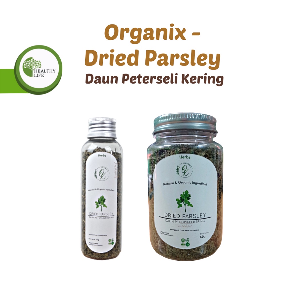 Organix - Dried Parsley / Daun Peterseli Kering 16 gr / 40 gr