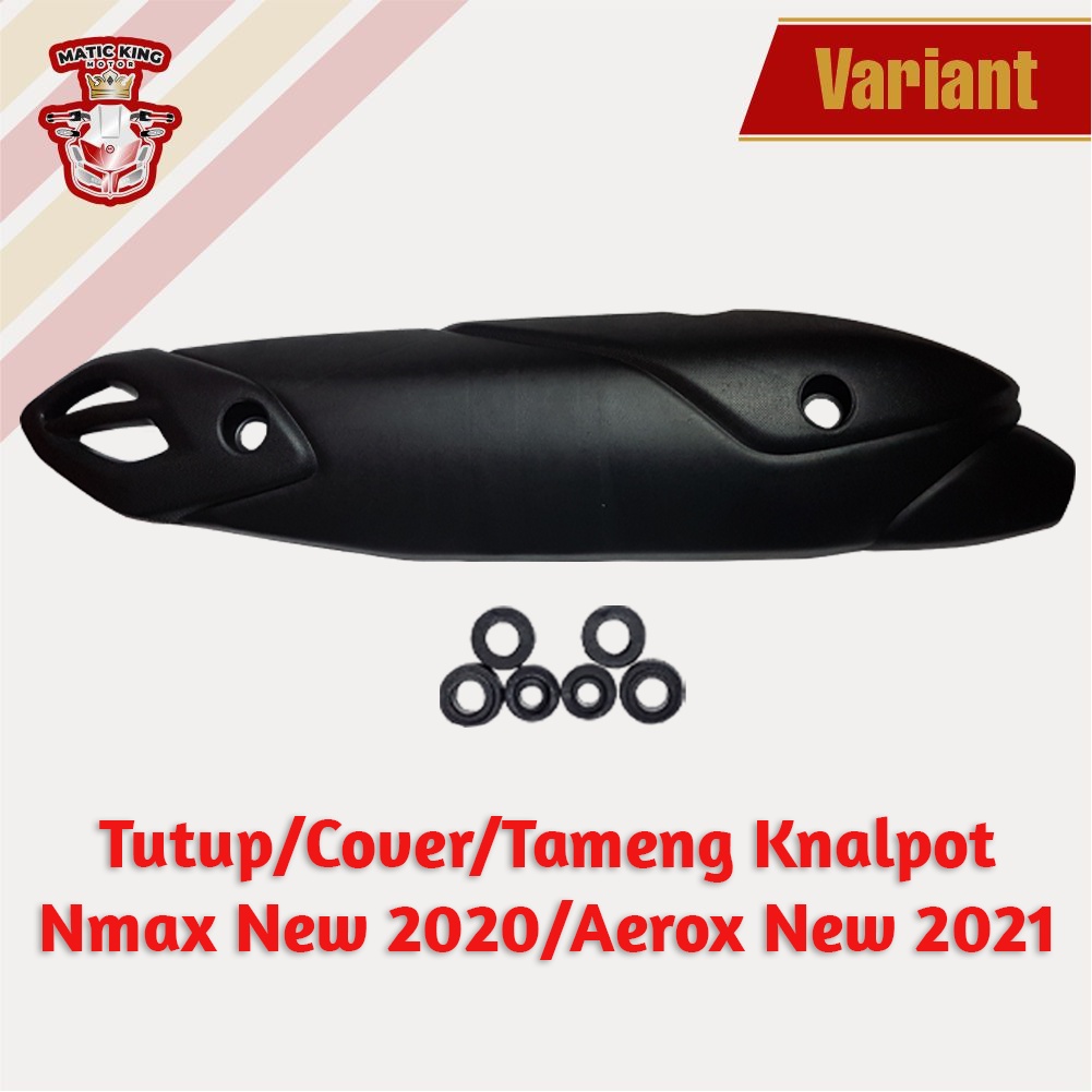 Tutup Cover Tameng Knalpot Yamaha Aerox Lexi 125  155 Old New Maticking