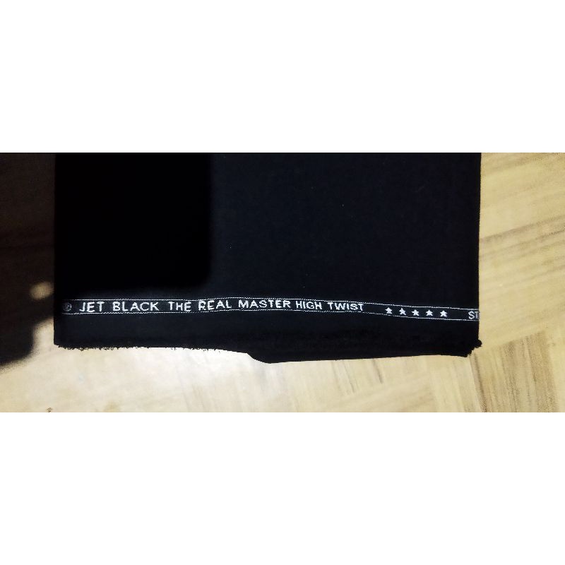 kain hitam pekat jetblack kain jas bahan kain celana bahan kain jas bahan kain blazer bahan kain alm