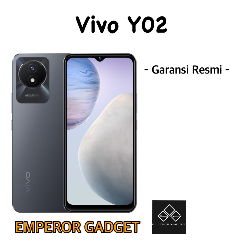 Vivo Y02 Ram 3/32 GB - Y01 Ram 2/32 GB Garansi Resmi
