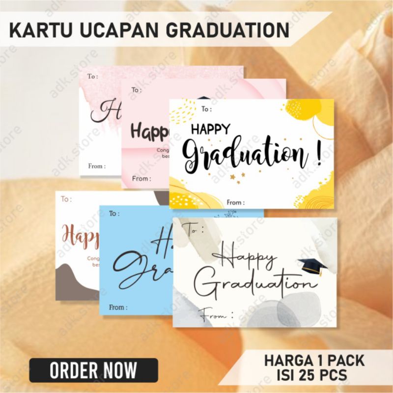 Jual Kartu Ucapan Graduation Shopee Indonesia