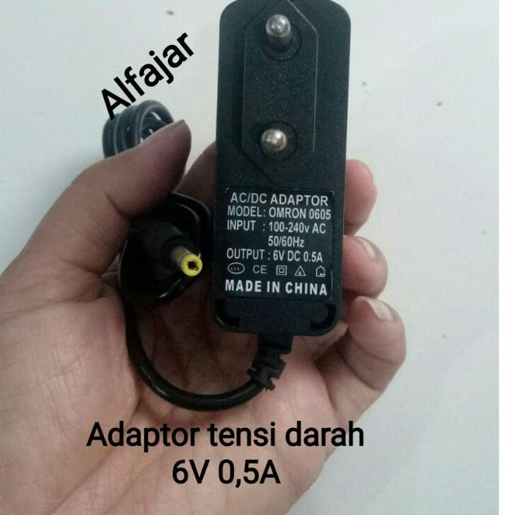 Serbu Hadiah Adaptor -S Omron 6V Alat Tensi Darah Tensimeter digital Hem 8712 7120 7130 7211