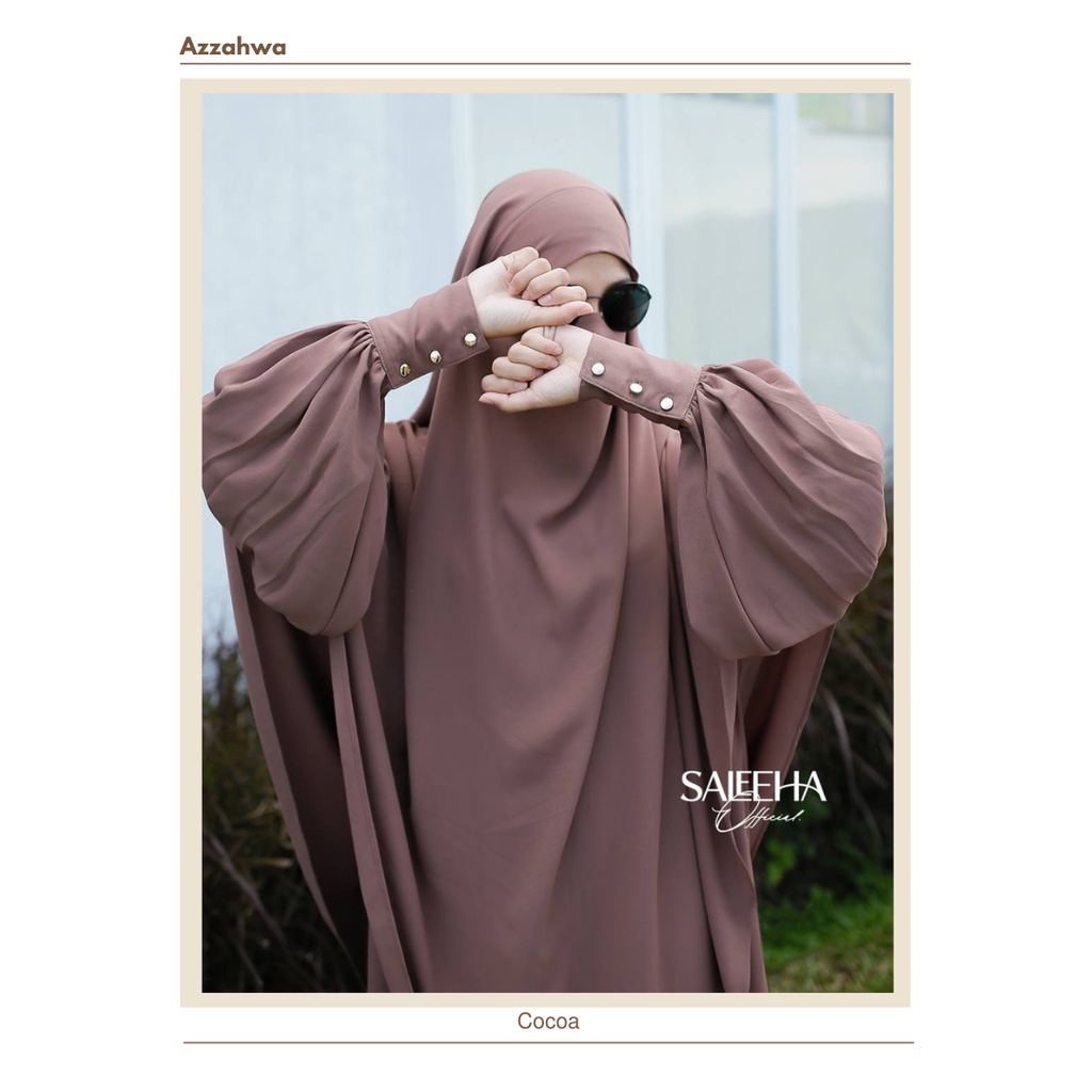 Abaya Softlexus French Khimar_Azzahra by Saleeha