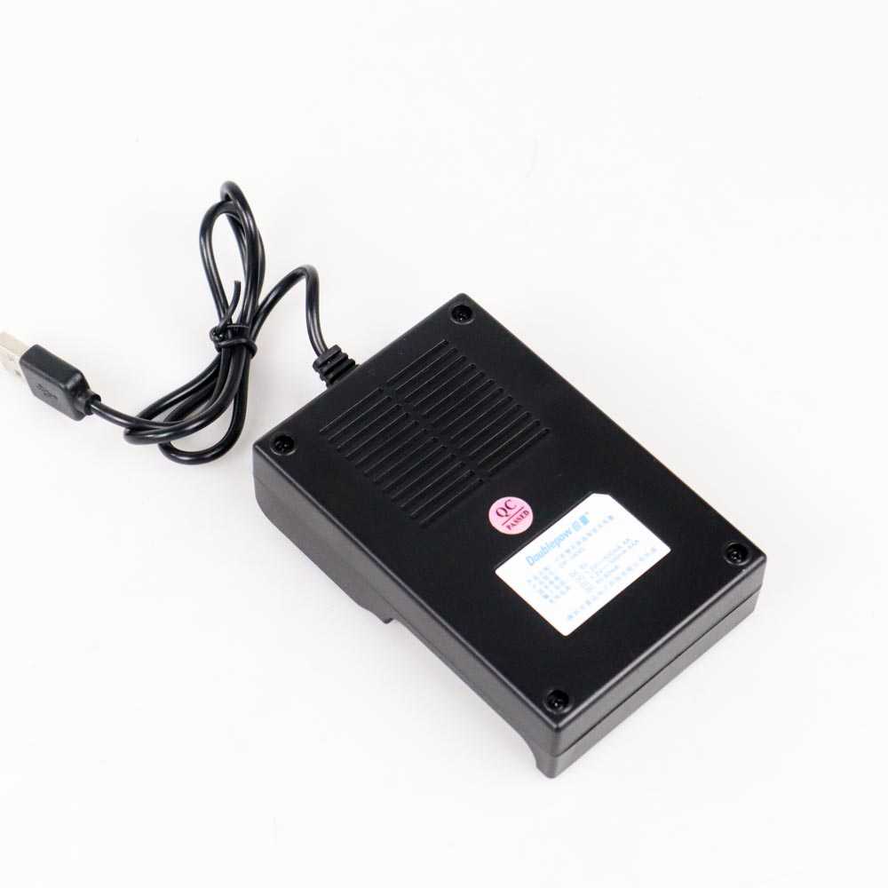 DOUBLEPOW Charger Baterai 1.2V &amp; 9V NI-MH NI-CD Lithium - DP-UK95
