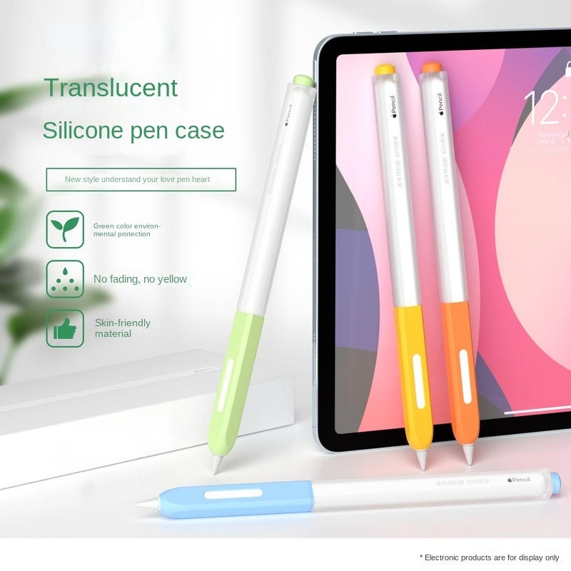 For Apple Pencil 1st Generation Table Pen Holder Tempat Pensil Apple 1tempat Pulpen Touch Silikon