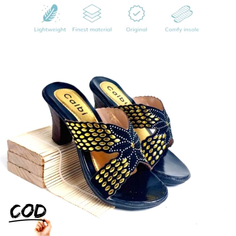 Sandal heals pesta blink model terbaru