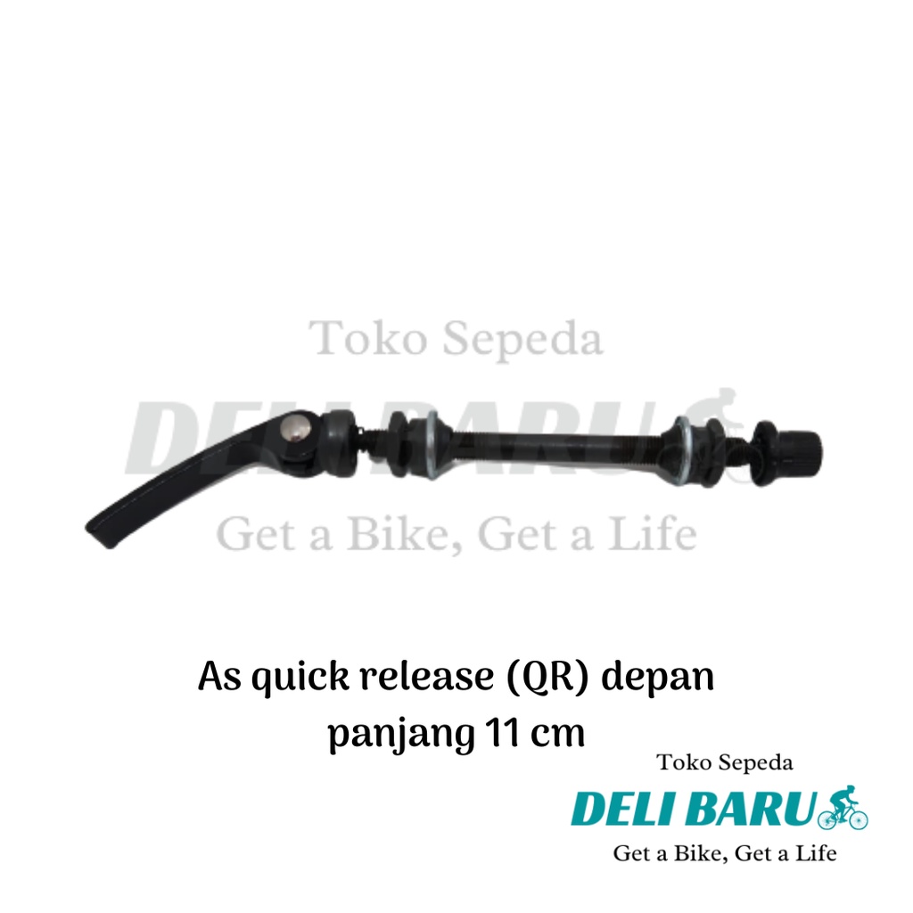 As Quick Release QR taiwan depan atau belakang sepeda MTB federal lipat