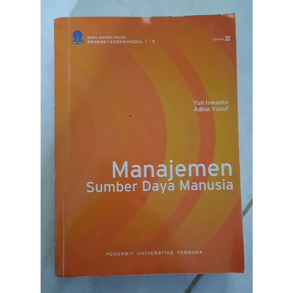 MANAJEMEN SUMBER DAYA MANUSIA EKMA4214 MODUL UT