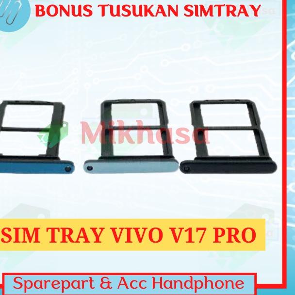 Tempat Kartu Sim Hp Vivo V17 Pro V15 Pro Simtray Slot Sim Simlock Simcard Vivo V17 Pro Tray Wadah Du