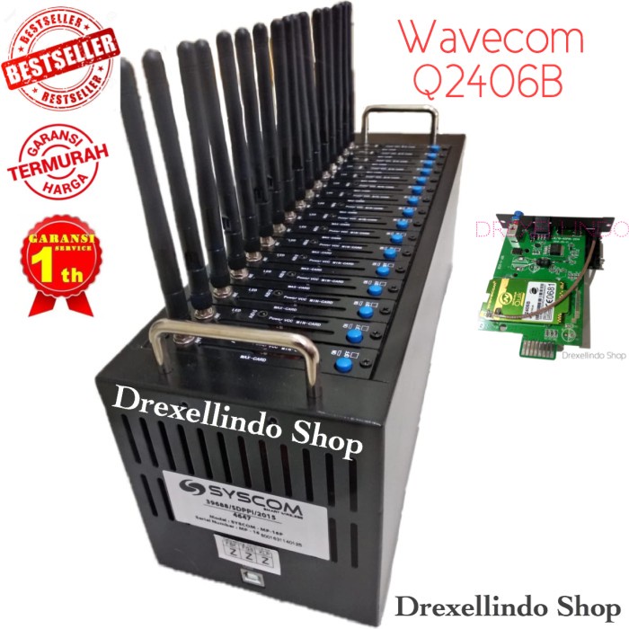 Mdo Modem Pool 16 Port Usb Q2406B Syscom