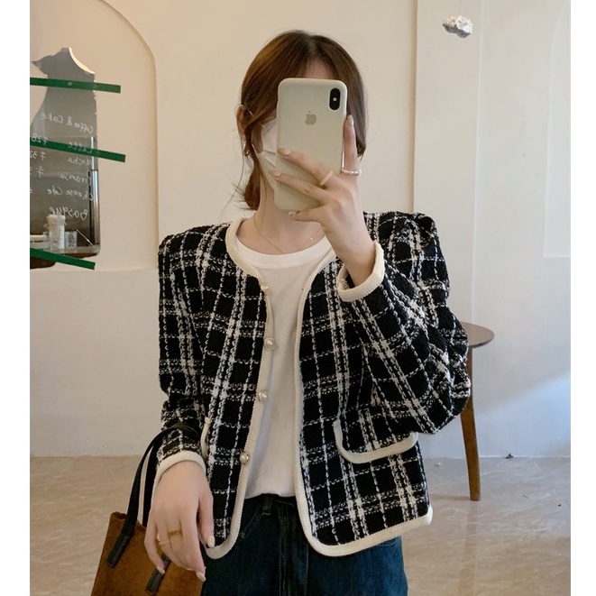 Jaket Wanita Korean Style Lengan Panjang Kekinian Import Kardigan crop Terbaru Baju Atasan Wanita