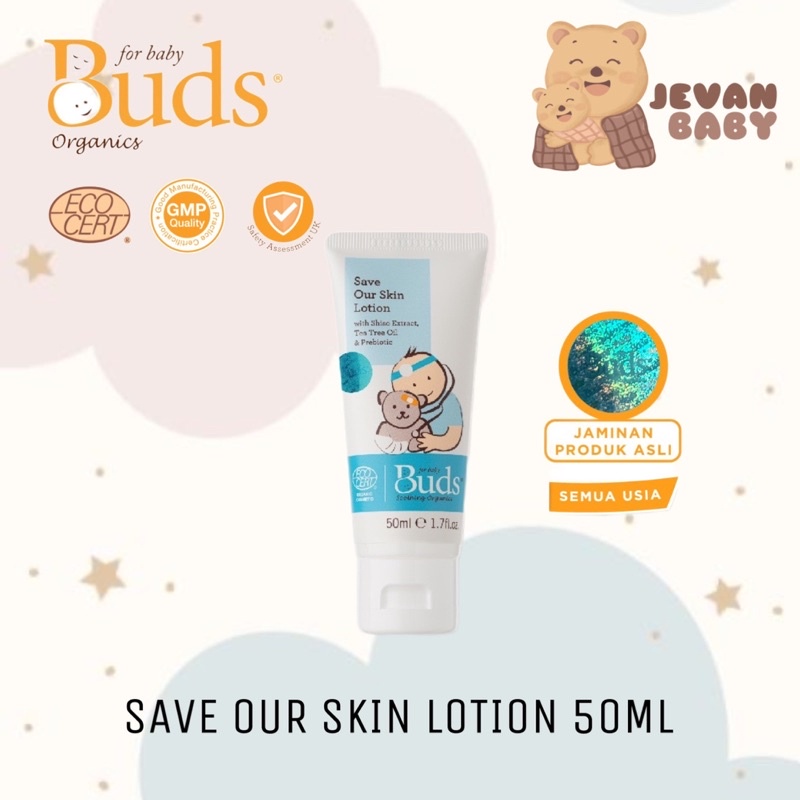 Buds Save Our Skin Lotion 50ml BPOM