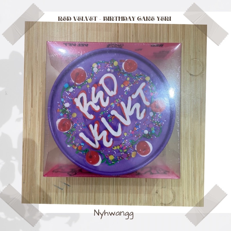 RED VELVET - BIRTHDAY CAKE YERI VER [ready stock]
