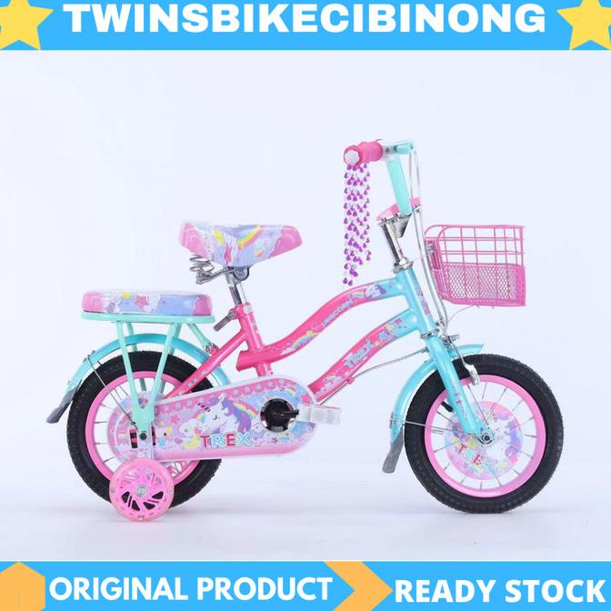 Sepeda Anak 12 Mini Trex Litte Kuda Pony #Original