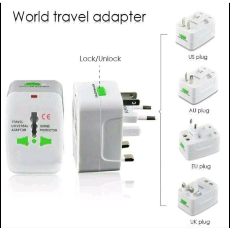 Travel adaptor universal internasional colokan universal