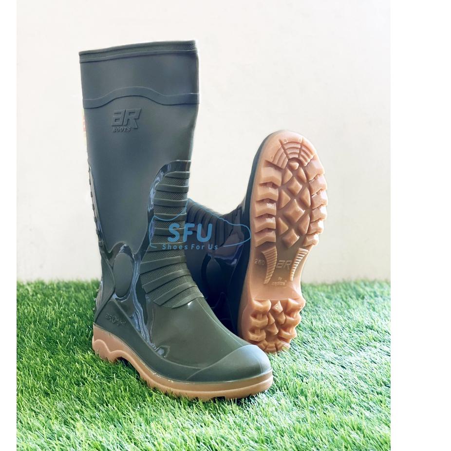 BISA COD ✔️SFU SEPATU BOOT TINGGI //SEPATU BOOT KARET // SEPATU BOOT ARDILES BACKHOE|KD9