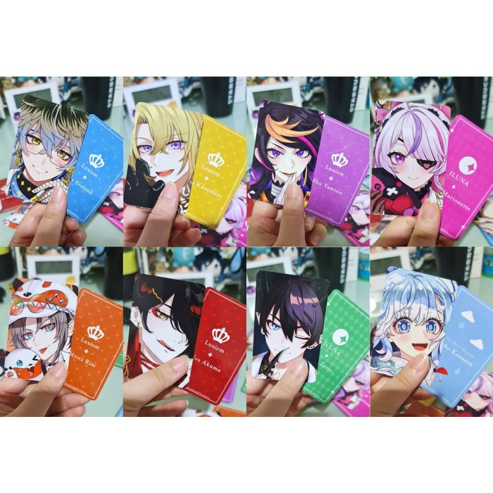 Alb (T)Erpopule(R) Photocard Vtuber Nijisanji & Hololive [Unofficial