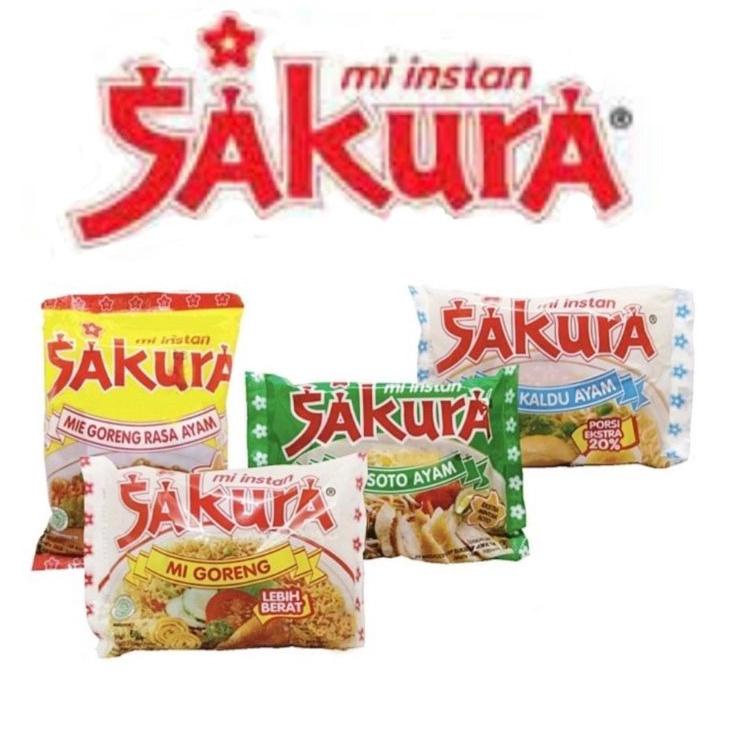 

<I-1&7✔> Sakura Mie Instan - Mi Sakura Kuah Goreng Soto Kaldu - Mie Jadul amanah