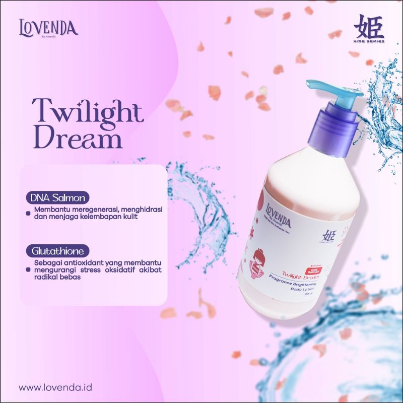 Lovenda Whitening Body Lotion 300 ml SPF 30 Cepat Mencerahkan Kulit