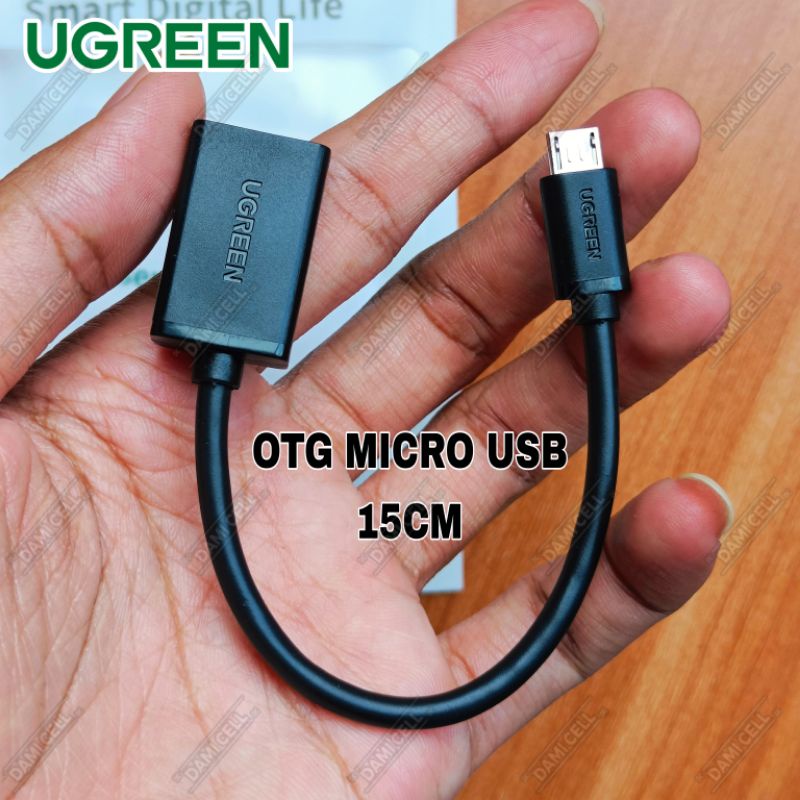 UGREEN KABEL OTG MICRO USB ORIGINAL - 15 CM